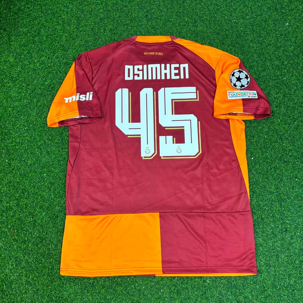 Victor Osimhen Galatasaray 2026-2027 Champions League Football Jersey