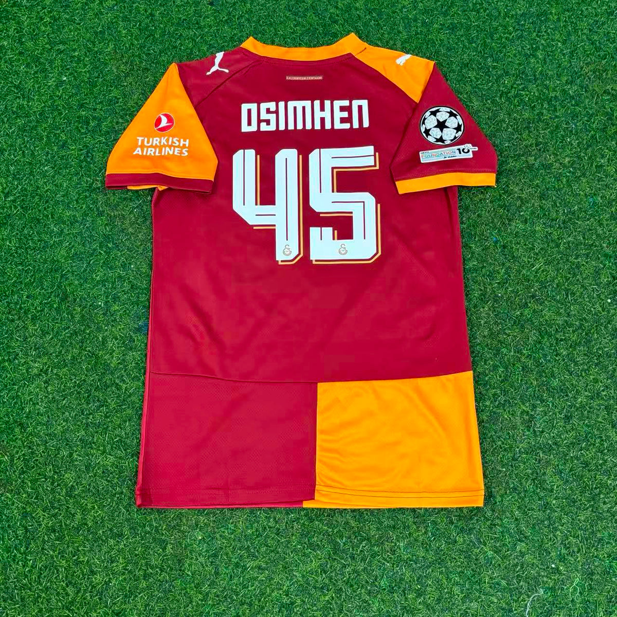 Victor Osimhen Galatasaray 2026-2027 Champions League Kids Football Jersey