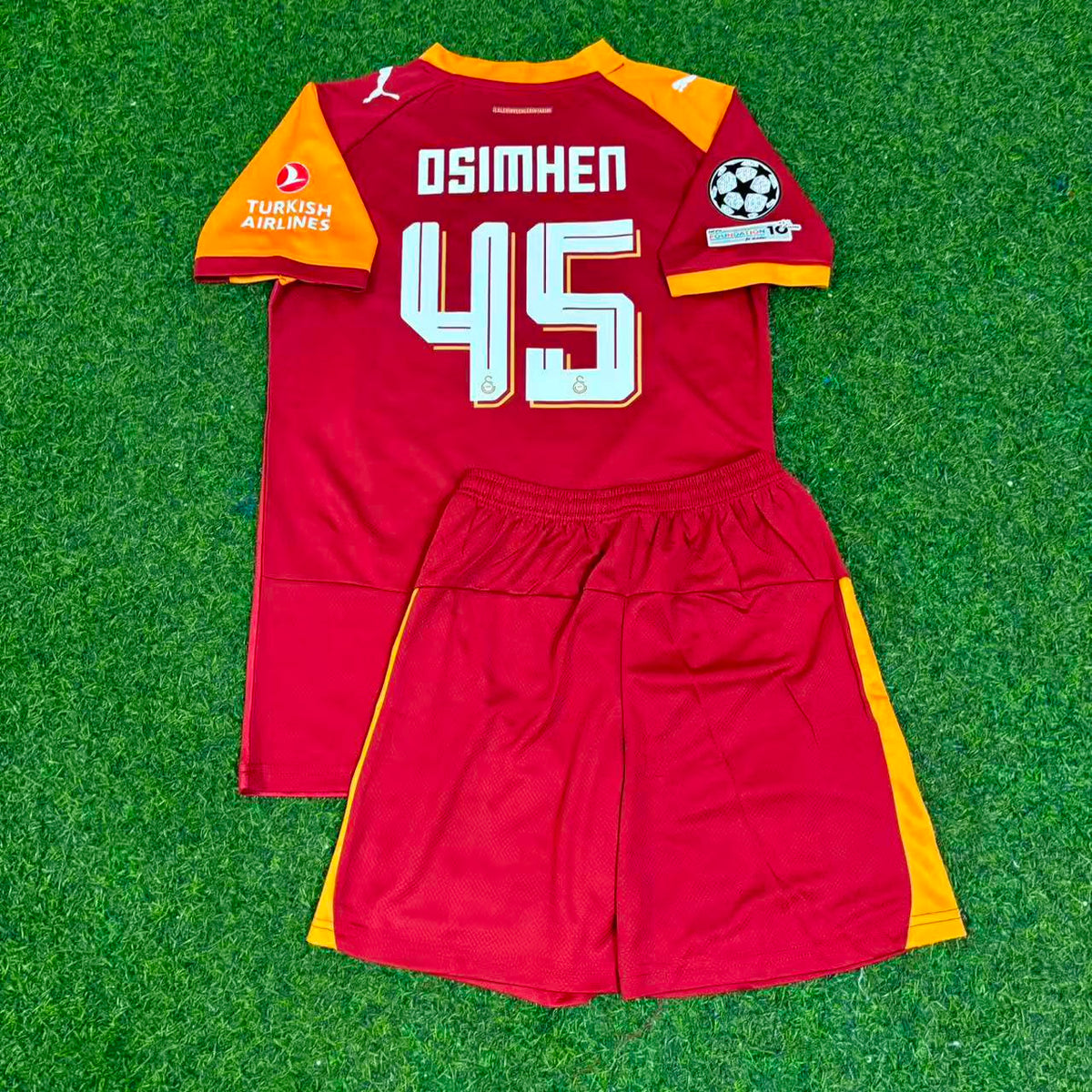 Victor Osimhen Galatasaray 2026-2027 Champions League Kids Football Jersey