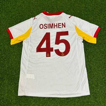 Maillot de football blanc Victor Osimhen Galatasaray 2026-2027 Nouvelle Saison Troisième