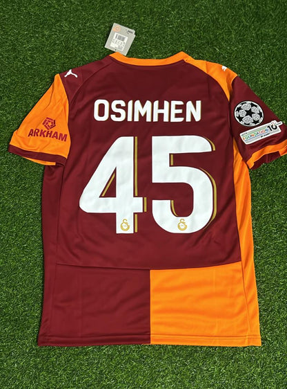 Victor Osimhen Galatasaray Kinder 2026 Champions League Heimtrikot Neue Saison Fußball Trikot-Set