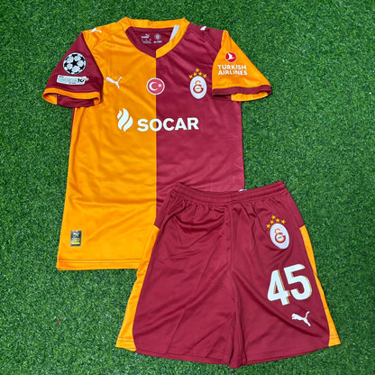 Victor Osimhen Galatasaray Kinder 2026 Champions League Heimtrikot Neue Saison Fußball Trikot-Set