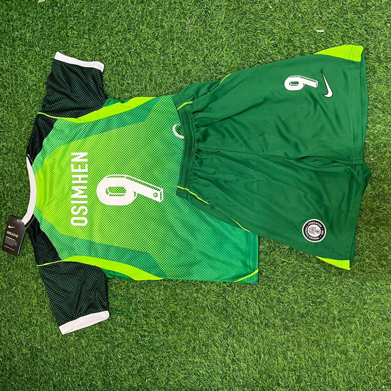 Victor Osimhen Nigeria 2026 New Season Kids Football Jersey