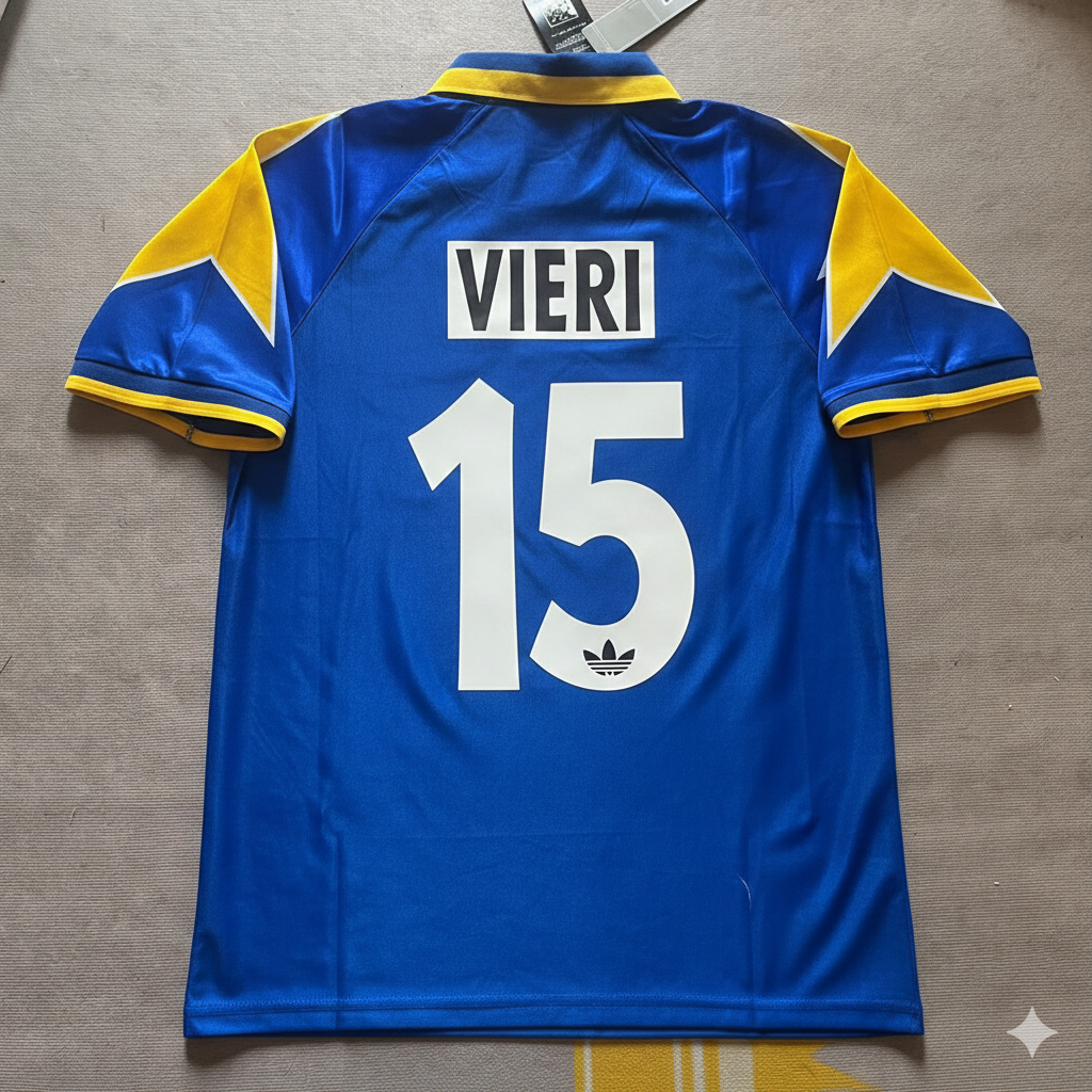 Christian Vieri 15 – Juventus 1995–1997 Retro Kit Jersey – | Trikot | Maillot