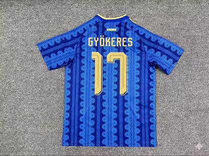 Viktor Gyökeres #17 Sweden World Cup 2026 Trikot Jersey