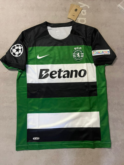Maillot Vert Viktor Gyökeres Sporting Lisbonne Domicile