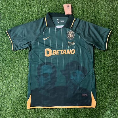 Viktor Gyökeres Sporting CP Lisbonne maillot de football vert Trikot Maglia maillot de football