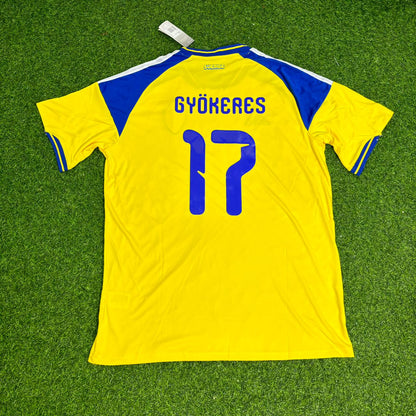 Viktor Gyökeres Sweden 2026 World Cup New Season Football Jersey