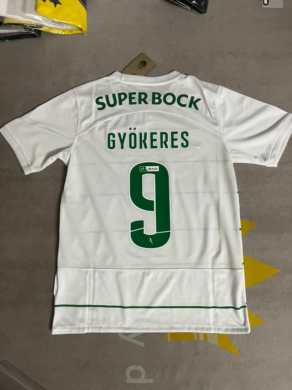 Viktor Gyökeres Sporting Lisbon Football Jersey