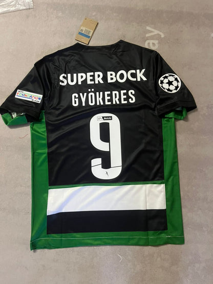 Maillot Vert Viktor Gyökeres Sporting Lisbonne Domicile