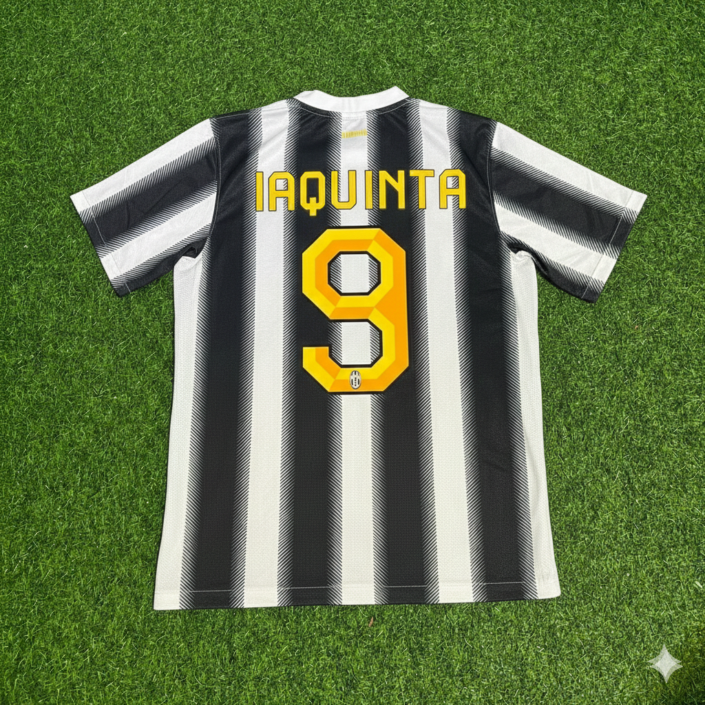 Vincenzo Laquinta Juventus Home 2011 2012 Season Retro Jersey Trikot