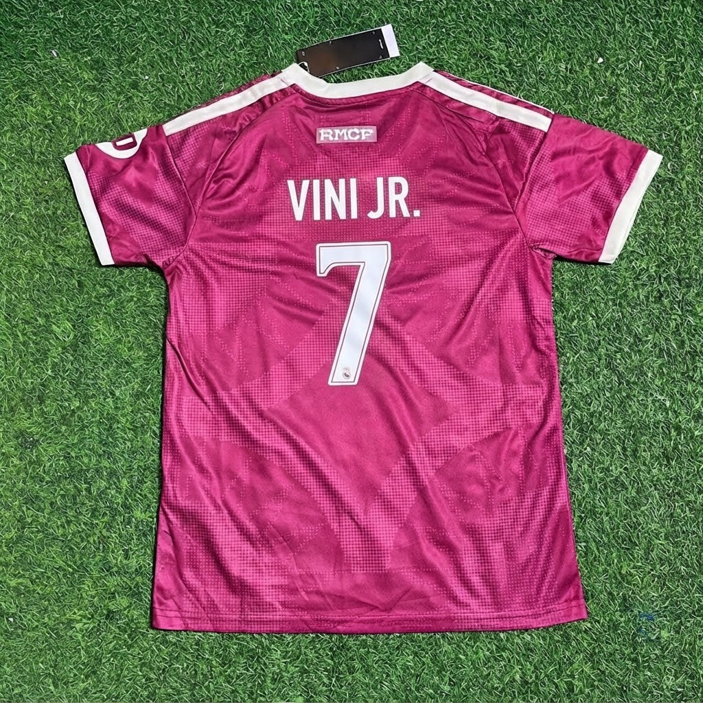 Vinicuis Jr. Pink Jersey Maillot Trikot Soccer Shirt