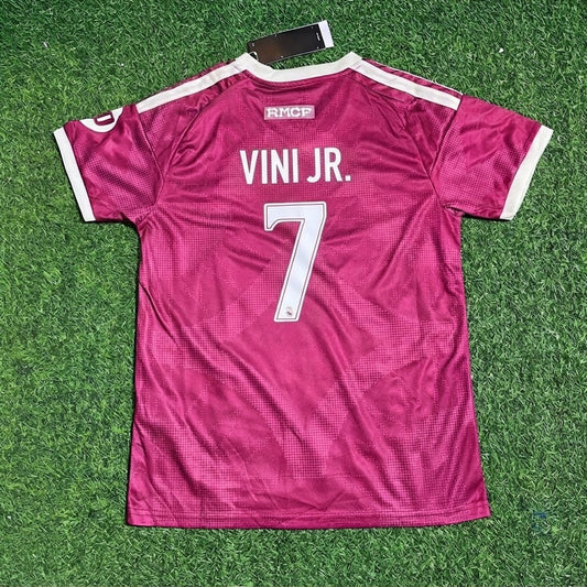 Vinicuis Jr. Pink Jersey Maillot Trikot Soccer Shirt