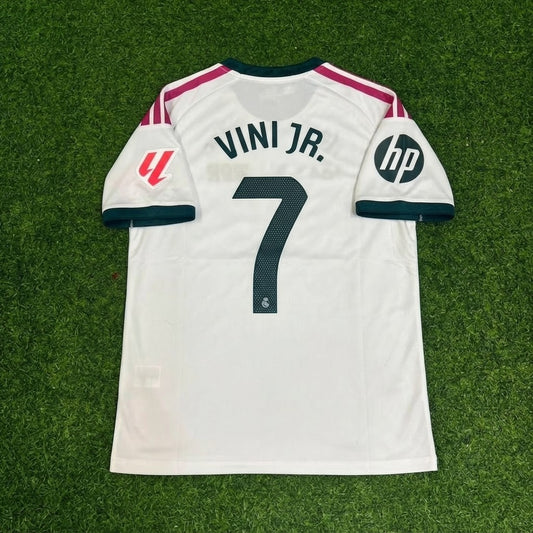 Vinicuis Jr. White Jersey Maillot Trikot Soccer Shirt