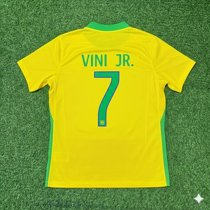 Vinicius Junior 7 Brazil 2026 World Cup New Season Football Jersey
