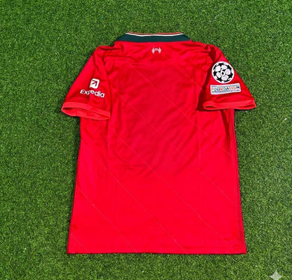 Liverpool 2022 Champions League Final Home Retro Football Jersey