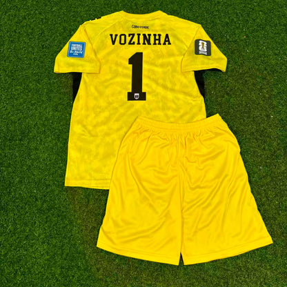 Vozinha Goalkeeper Cape Verde 2026 World Cup Kids Football Jersey Shirt Trikot Maillot
