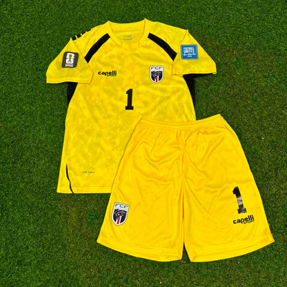 Vozinha Goalkeeper Cape Verde 2026 World Cup Kids Football Jersey Shirt Trikot Maillot