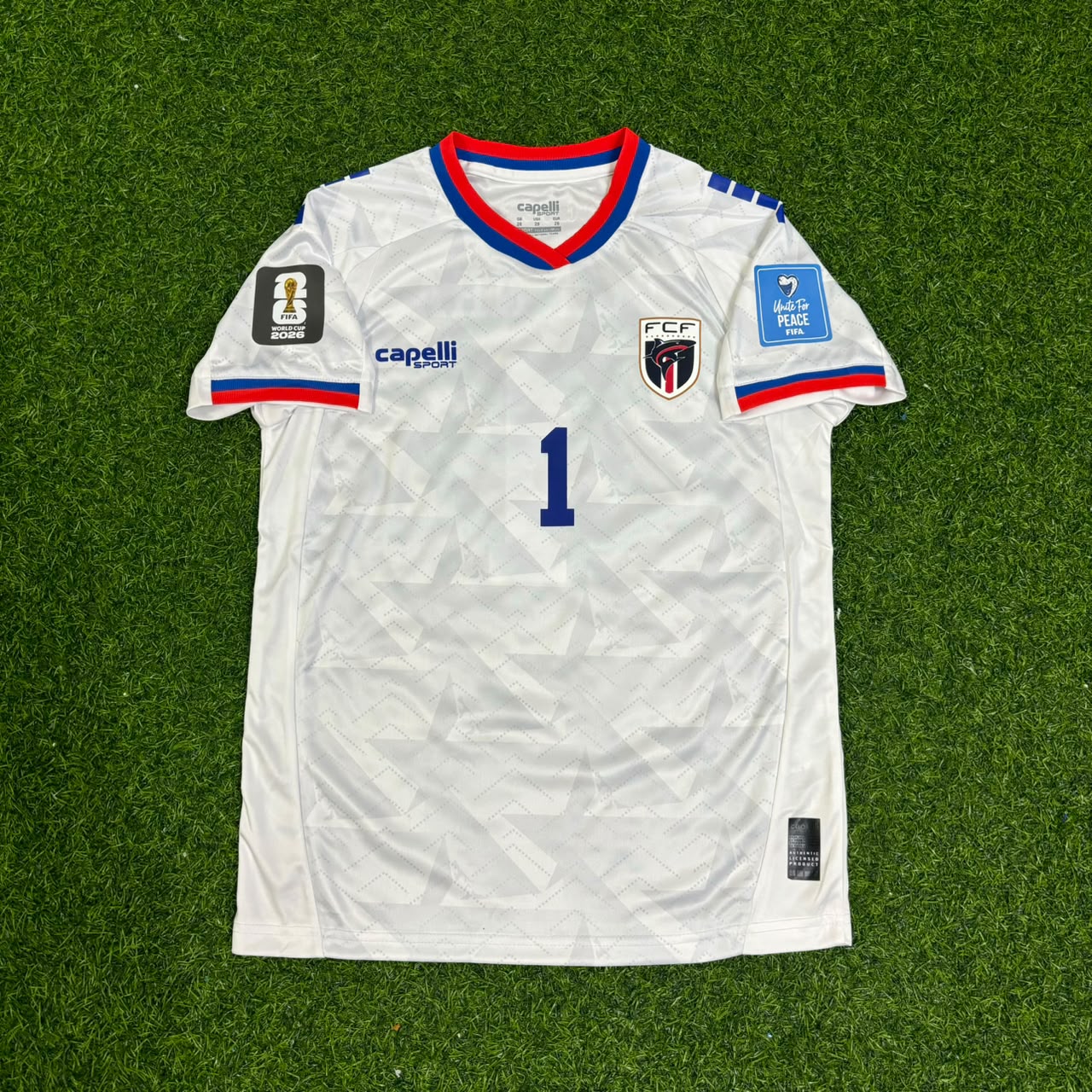Vozinha #1 Cap-Vert Gardien de but Coupe du Monde 2026 Maillot de foot extérieur