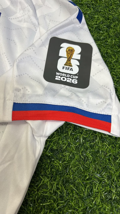 Vozinha #1 Cape Verde Goalkeeper 2026 World Cup Children White Football Jersey