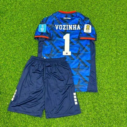 Vozinha Cape Verde 2026 World Cup Children Blue Football Jersey
