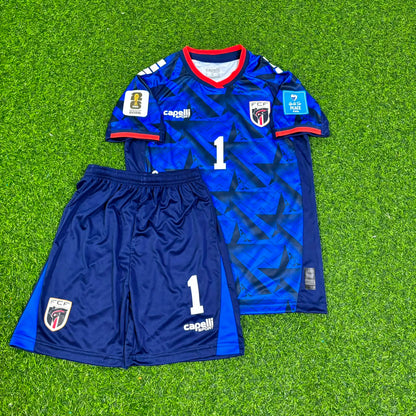 Vozinha Cape Verde 2026 World Cup Children Blue Football Jersey