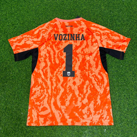 Vozinha Goalkeeper Cape Verde 2026 World Cup Football Jersey Shirt Trikot Maillot