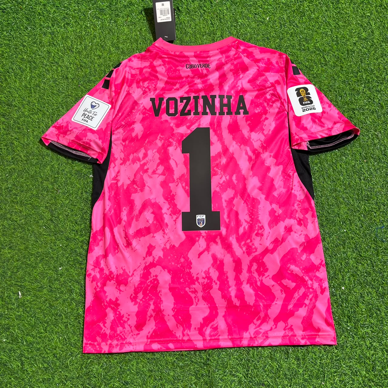 Vozinha Goalkeeper Cape Verde 2026 World Cup Football Jersey Shirt Trikot Maillot