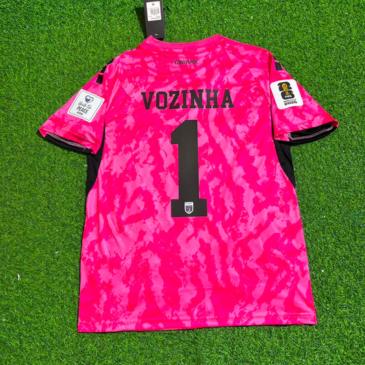 Vozinha Goalkeeper Cape Verde 2026 World Cup Football Jersey Shirt Trikot Maillot