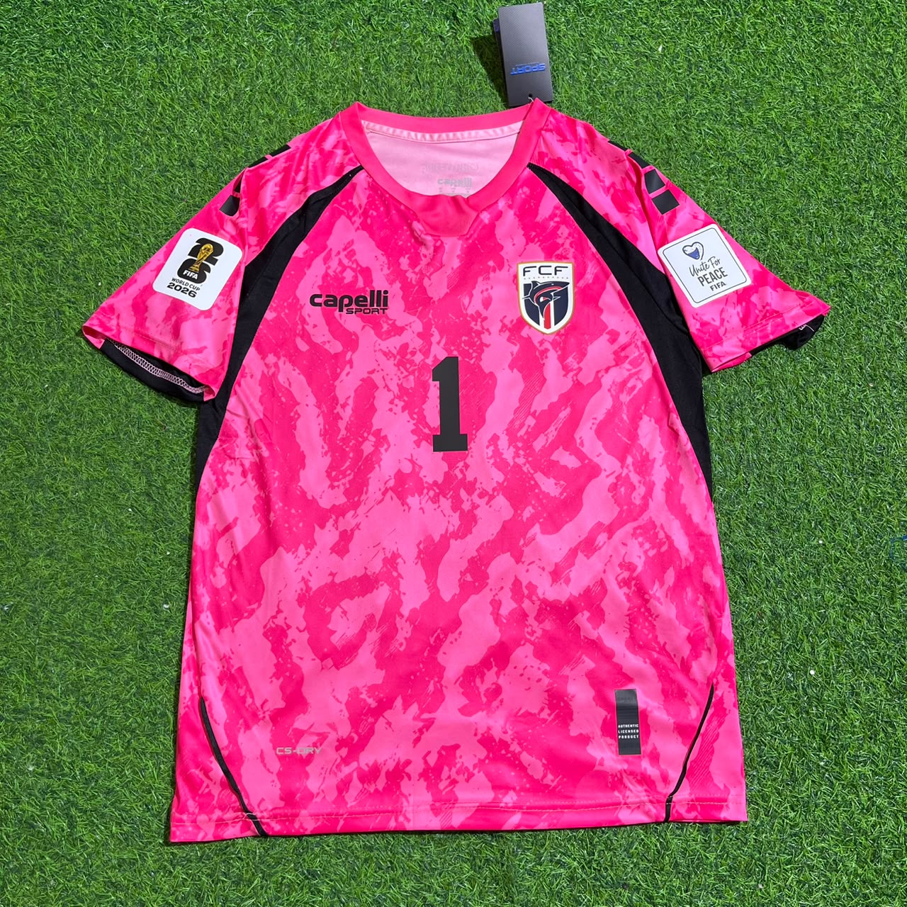 Vozinha Goalkeeper Cape Verde 2026 World Cup Football Jersey Shirt Trikot Maillot