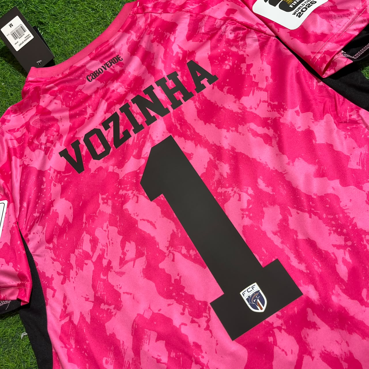 Vozinha Goalkeeper Cape Verde 2026 World Cup Football Jersey Shirt Trikot Maillot
