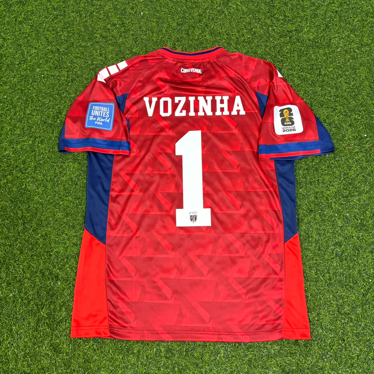 Vozinha Goalkeeper Cape Verde 2026 World Cup Football Jersey Shirt Trikot Maillot