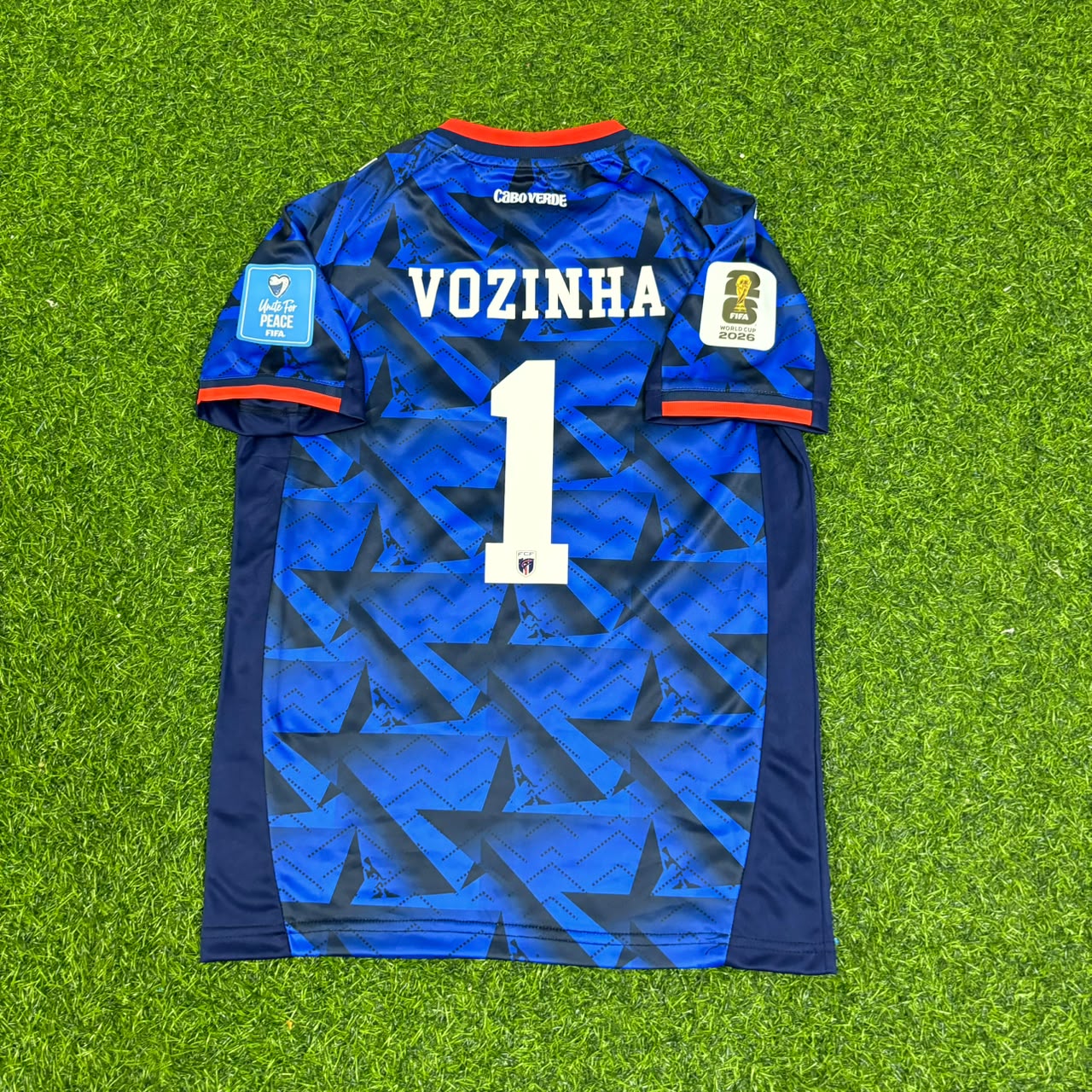 Maillot de foot domicile Vozinha gardien Cap-Vert Coupe du monde 2026