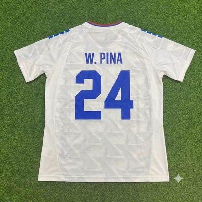 Wagner Pina Cape Verde 2026 World Cup Away White Football Jersey