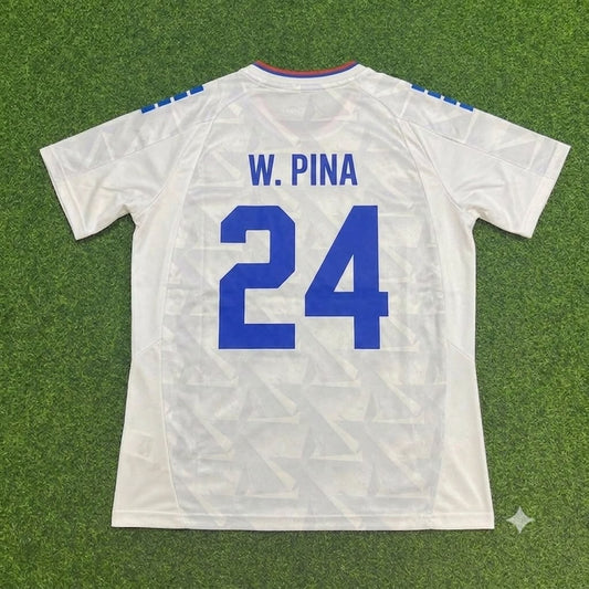 Wagner Pina Cape Verde 2026 World Cup Away White Football Jersey
