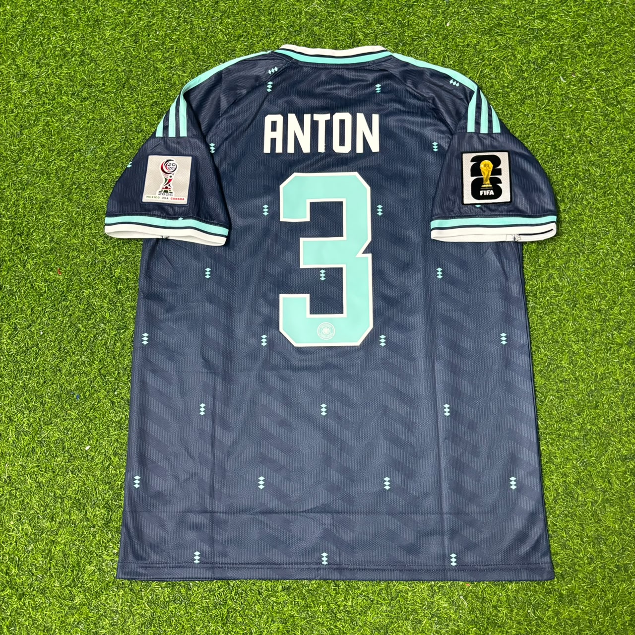Waldemar Anton Germany 2026 World Cup Away Blue Football Jersey