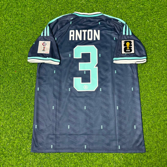 Waldemar Anton Germany 2026 World Cup Away Blue Football Jersey