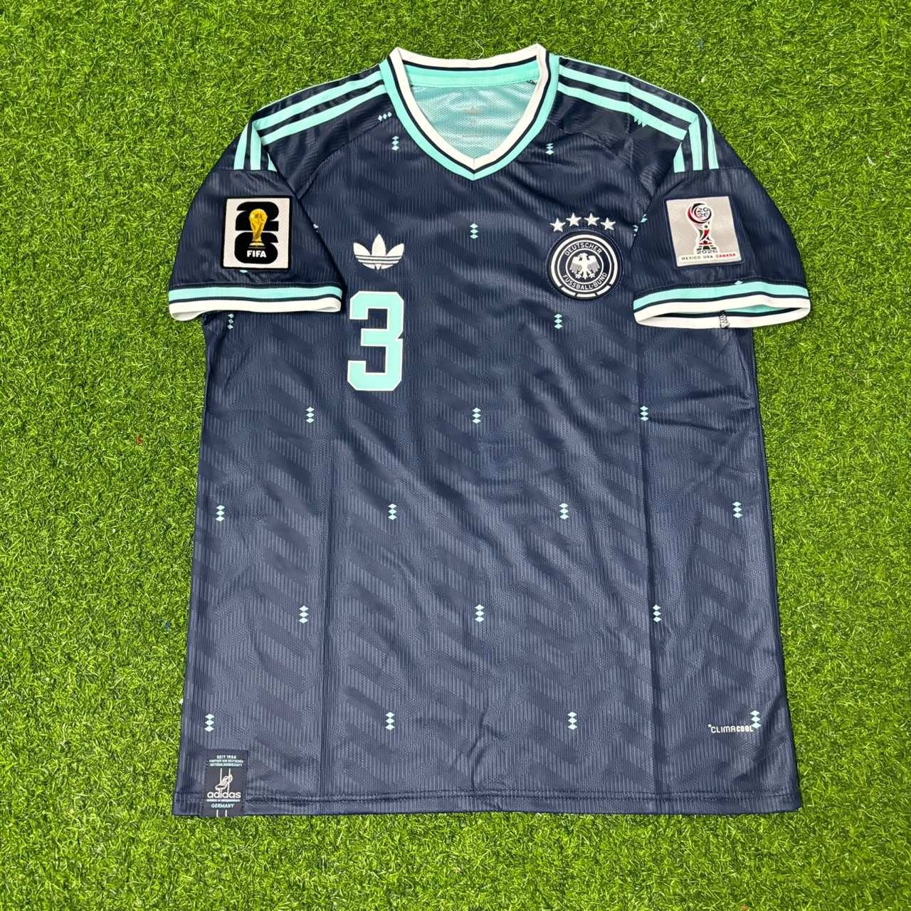 Waldemar Anton Germany 2026 World Cup Away Blue Football Jersey