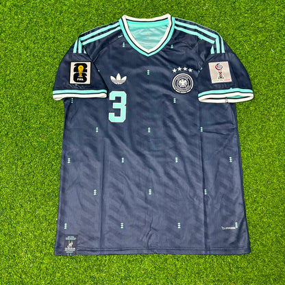 Waldemar Anton Germany 2026 World Cup Away Blue Football Jersey