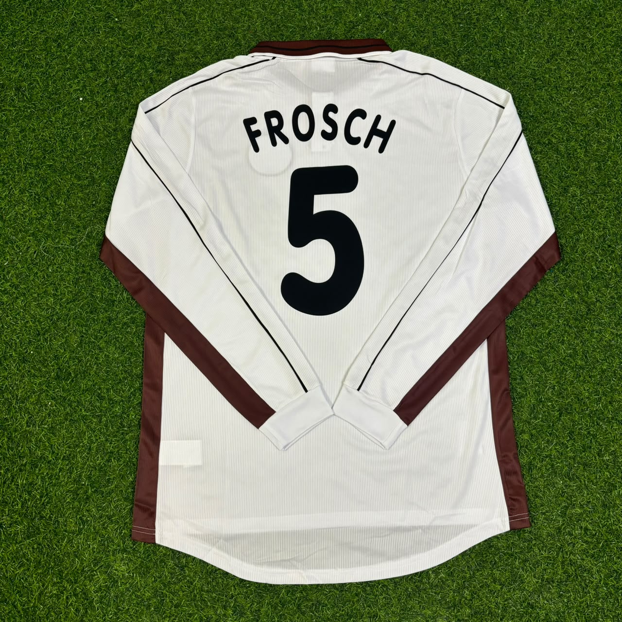 Walter Frosch FC St. Pauli Commemorative Long Sleeve Home Retro Football Jersey