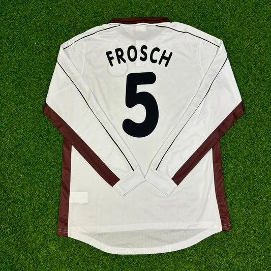 Walter Frosch FC St. Pauli Commemorative Long Sleeve Home Retro Football Jersey