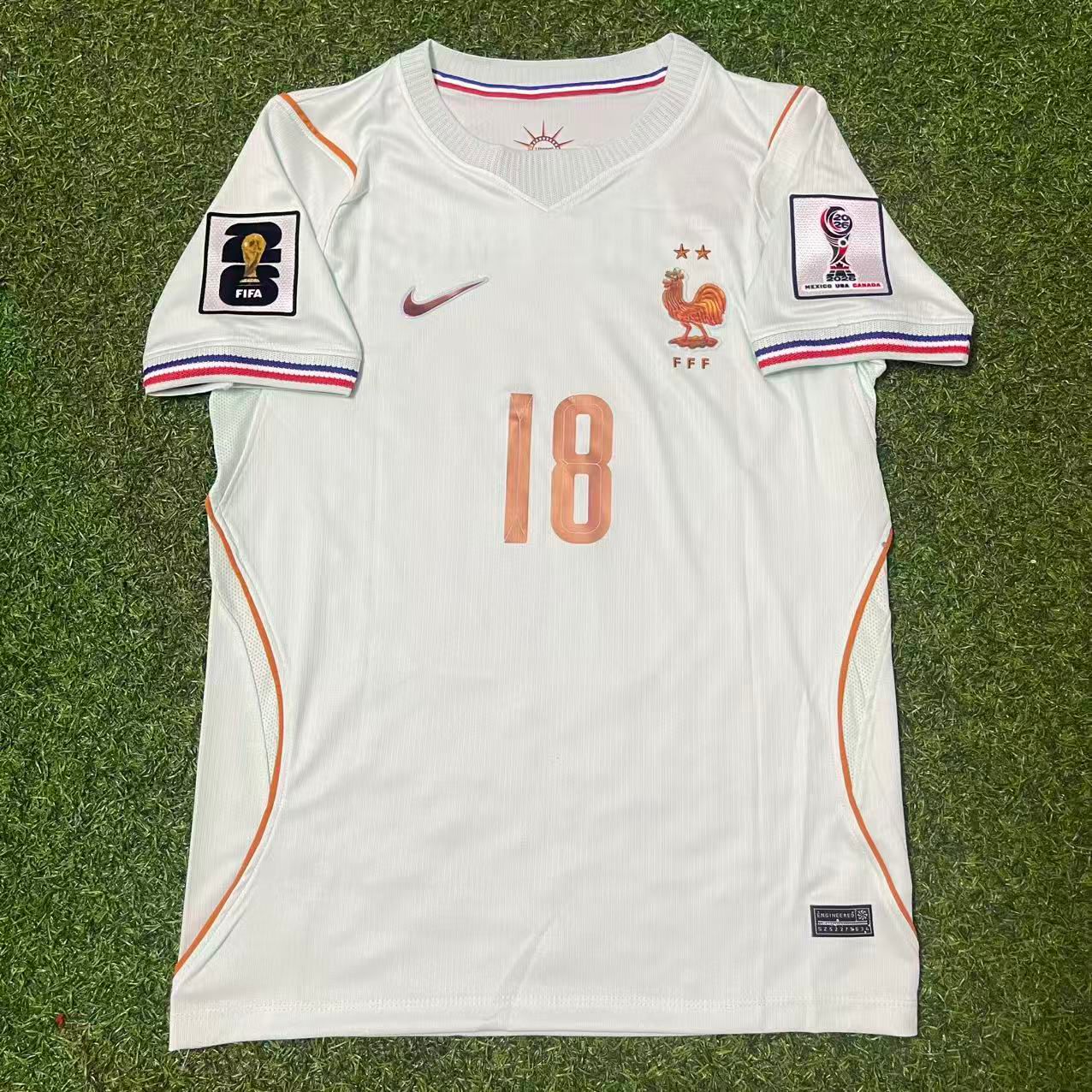Warren Zaïre-Emery France 2026 World Cup Away Football Jersey
