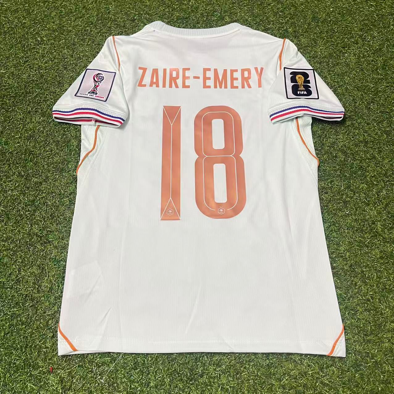 Warren Zaïre-Emery France 2026 World Cup Away Football Jersey