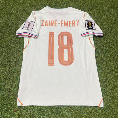 Warren Zaïre-Emery France 2026 World Cup Away Football Jersey