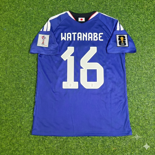 Tsuyoshi Watanabe Japan 2026 World Cup Football Jersey Trikot Maillot