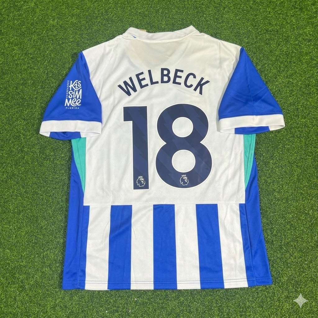 Danny Welbeck #18 Brighton 2026 New Season Football Jersey
