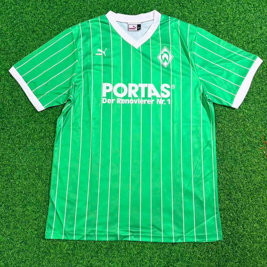 Werder Bremen 1988-1989 Heim Retro Fußballtrikot