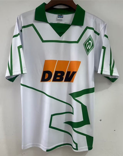 Werder Bremen 1993/94 Saison Heim Retro Trikot