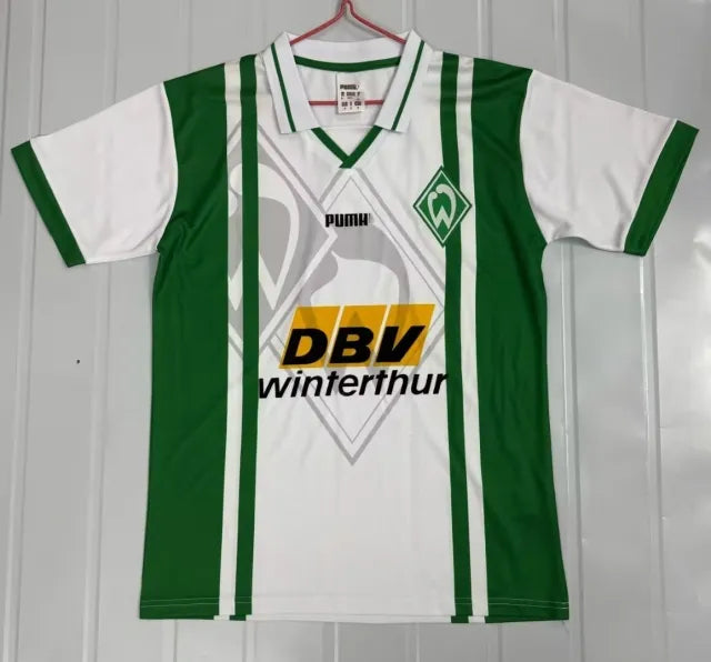 Werder Bremen 1996 1997 Retro-Fußballtrikot-Set