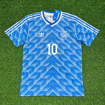 Wesley Sneijder Netherlands Blue Retro Football Jersey Kit